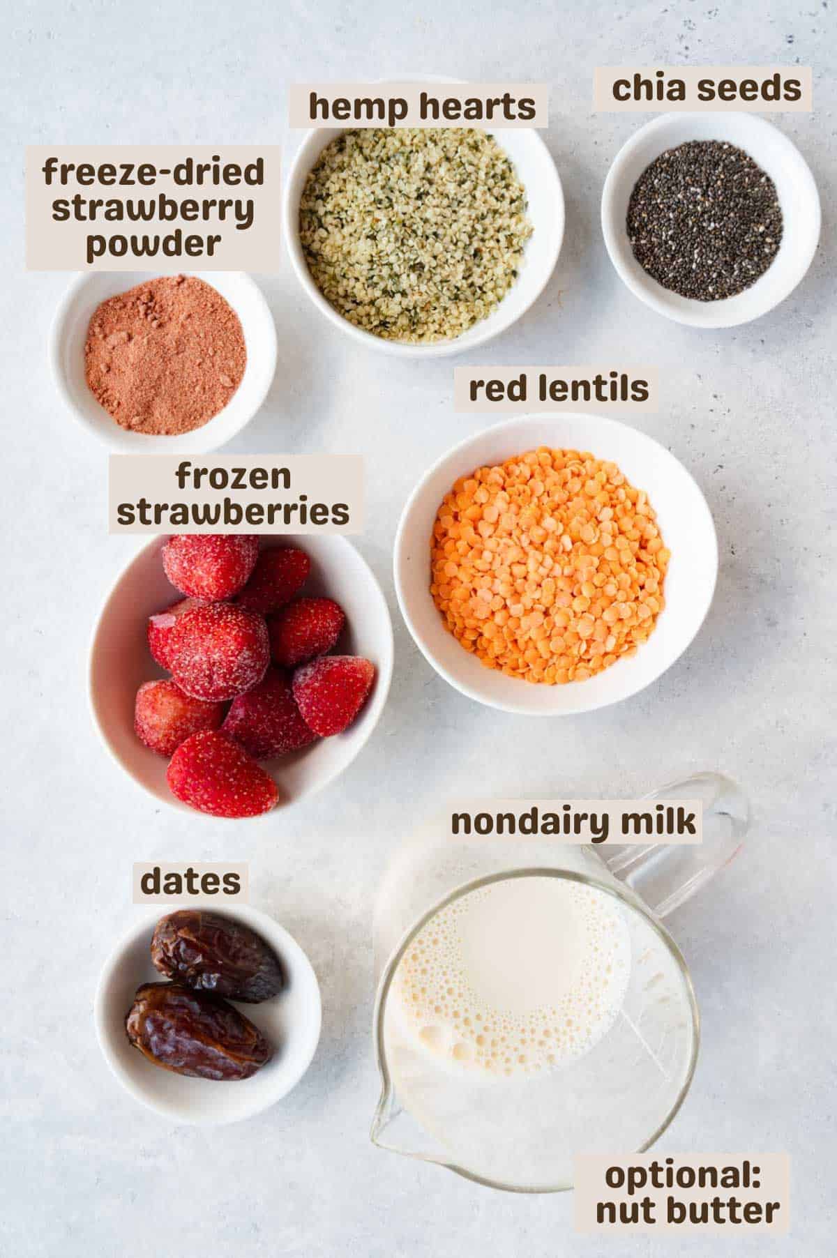 Natural Protein Smoothie (Dairy-Free, No-Nuts, No Protein Powder) - Cooking For Peanuts