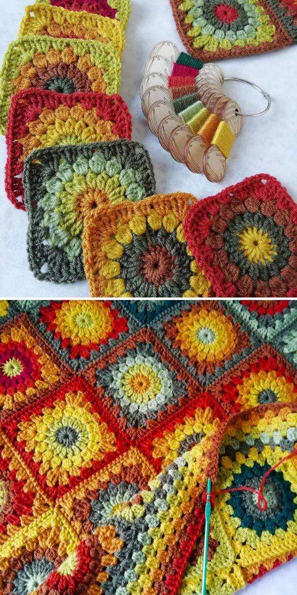 15 Best Sunburst Granny Square Ideas