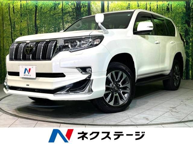 Toyota Land Cruiser Prado TX SUV White for Gilgit Baltistan Mountain Travel Comfortable 4x4