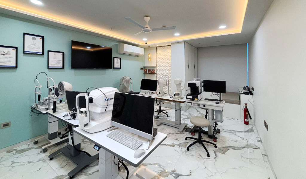 Modern Eye Clinic Interior