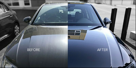 Exterior detailing results