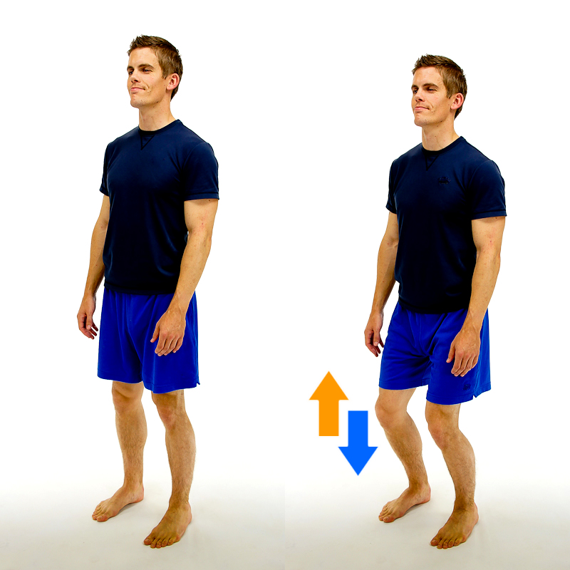 تمرين القرفصاء المصغرة Mini Squat لعلاج خشونة الركبة