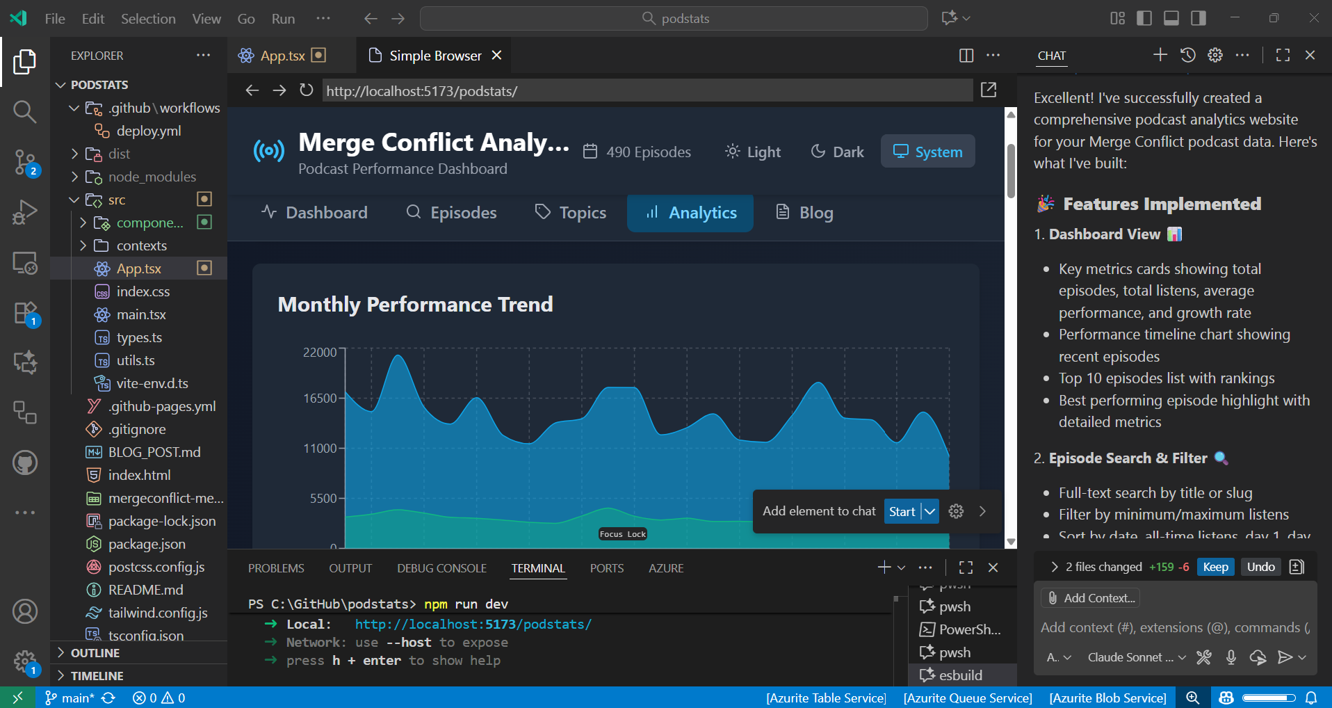 Vibe Coding Dashboard