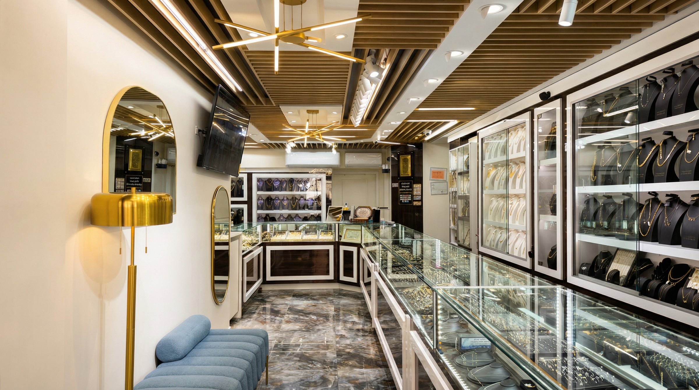 Interior de joyería