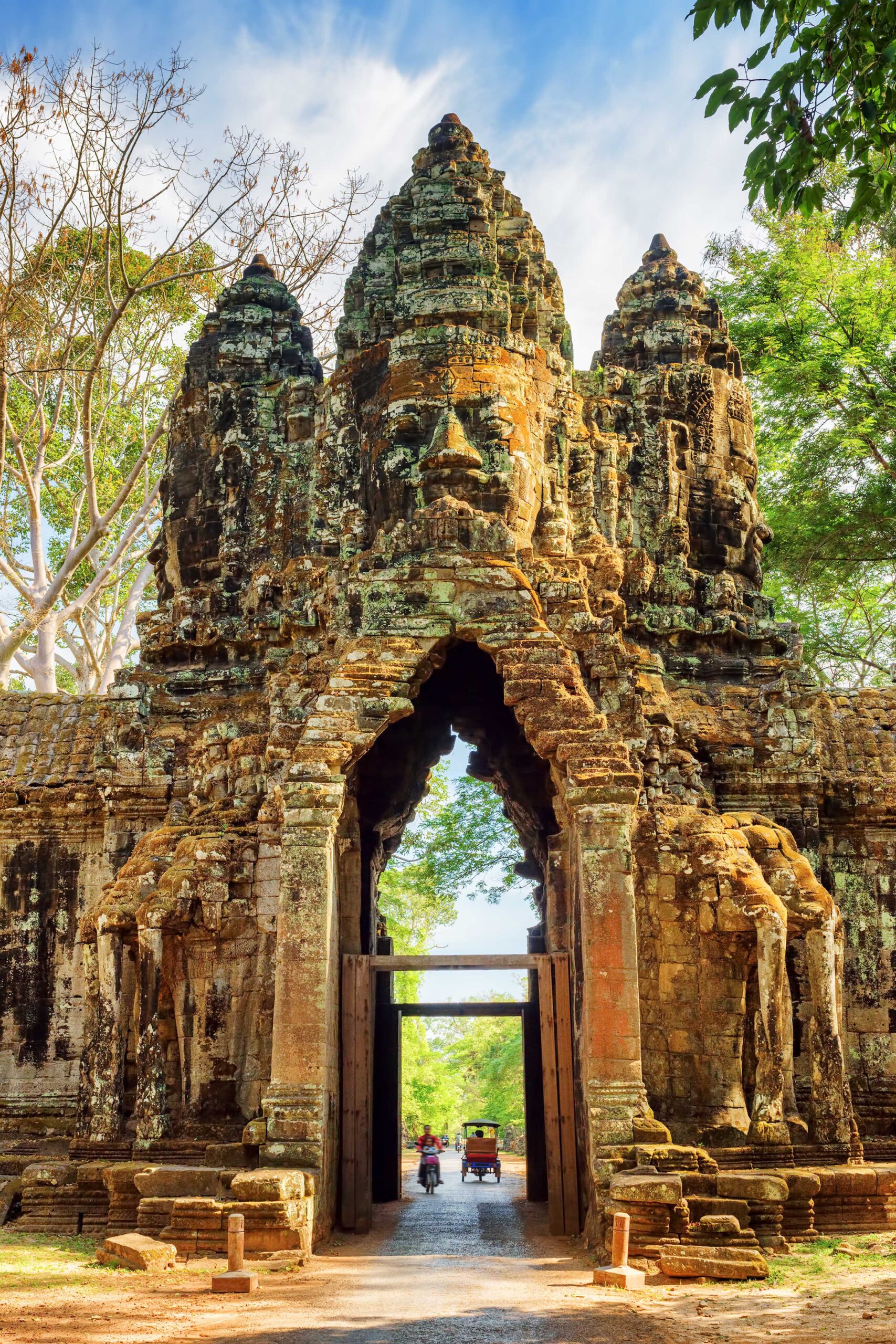 Angkor Wat temple complex in Cambodia