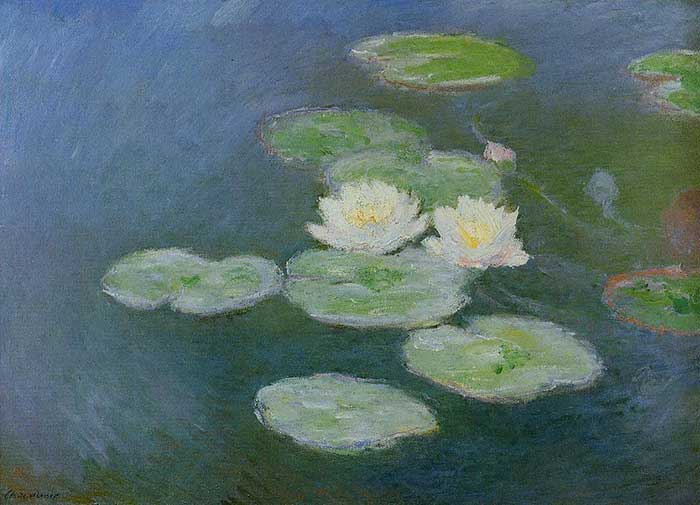 Monet's Water Lilies painting