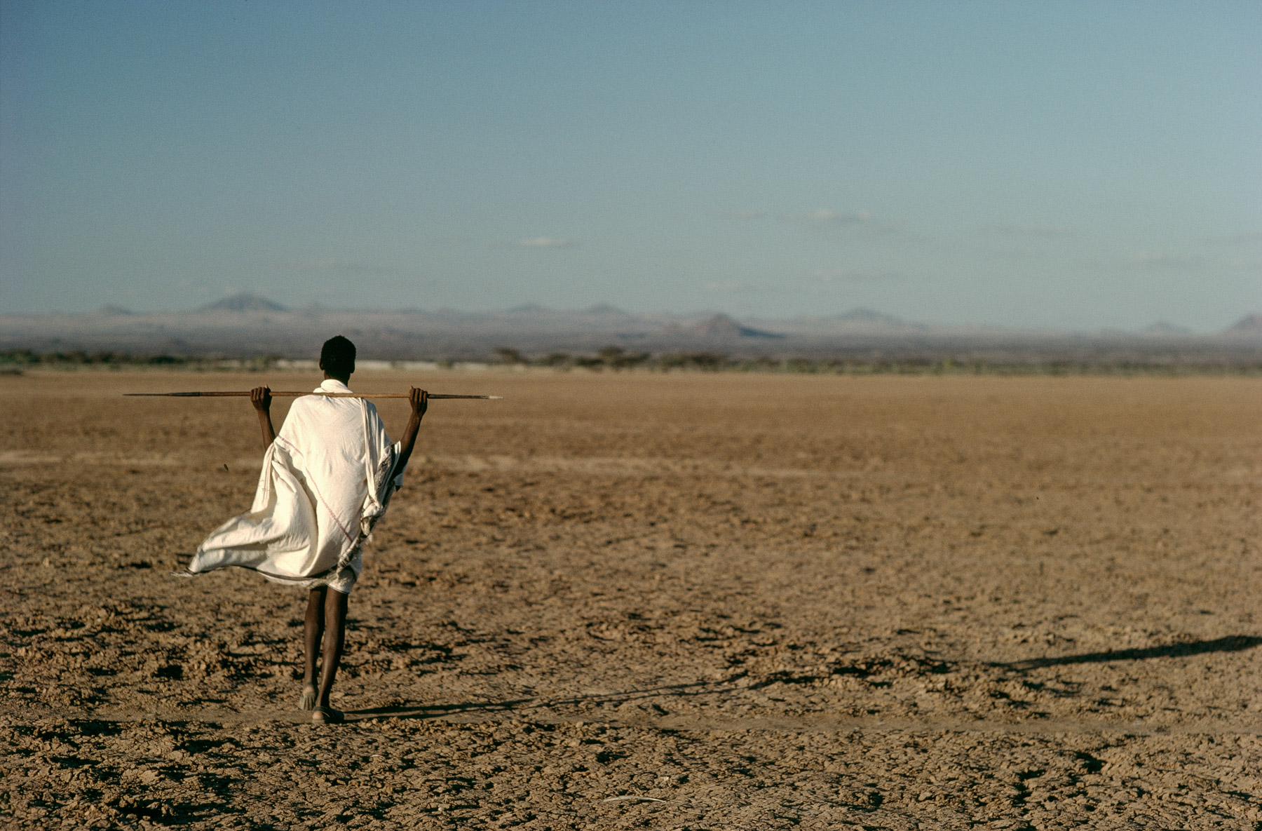 Landscape of Kenya's Chalbi Desert