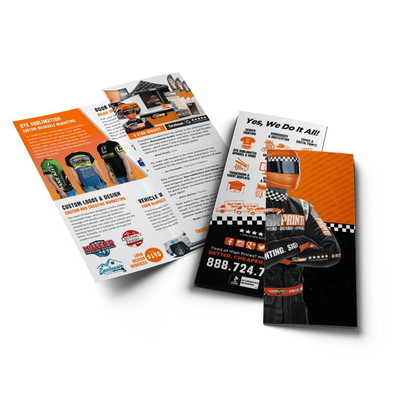 Flyers/Brochures/Catalogues