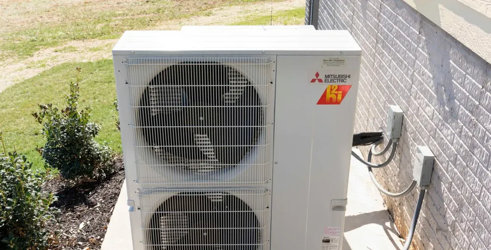 Modern Heat Pump Installation