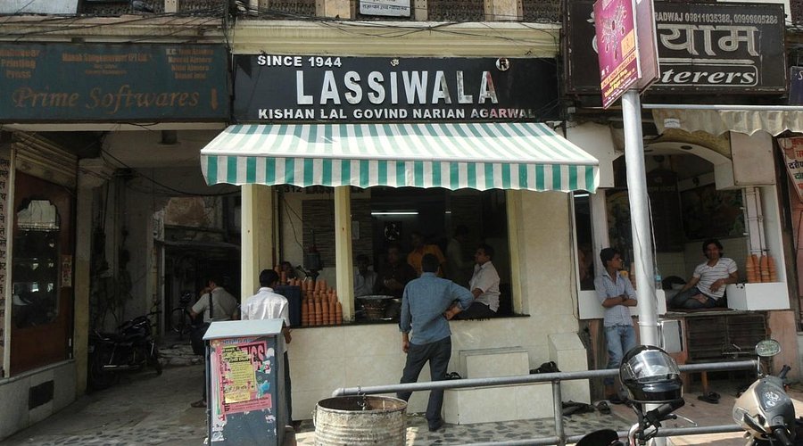 Famous Lassiwala shop on MI Road Jaipur since 1944