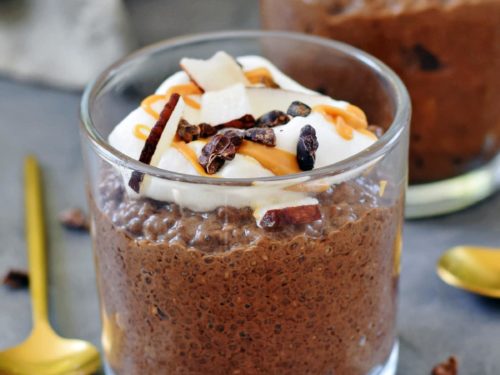 Vegan Keto Chia Pudding