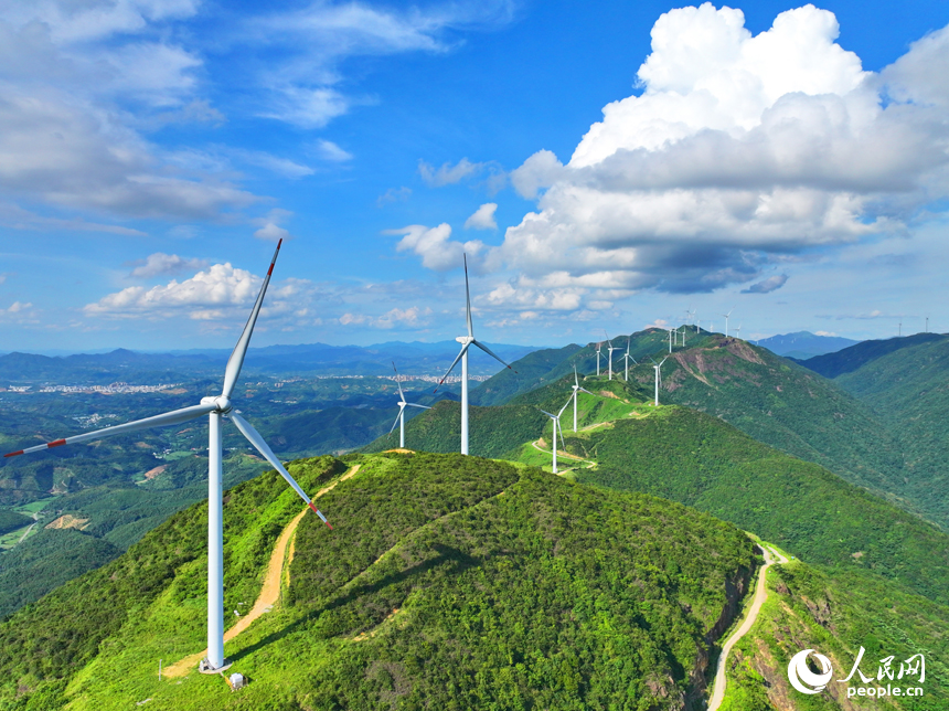 Wind turbines sustainable energy