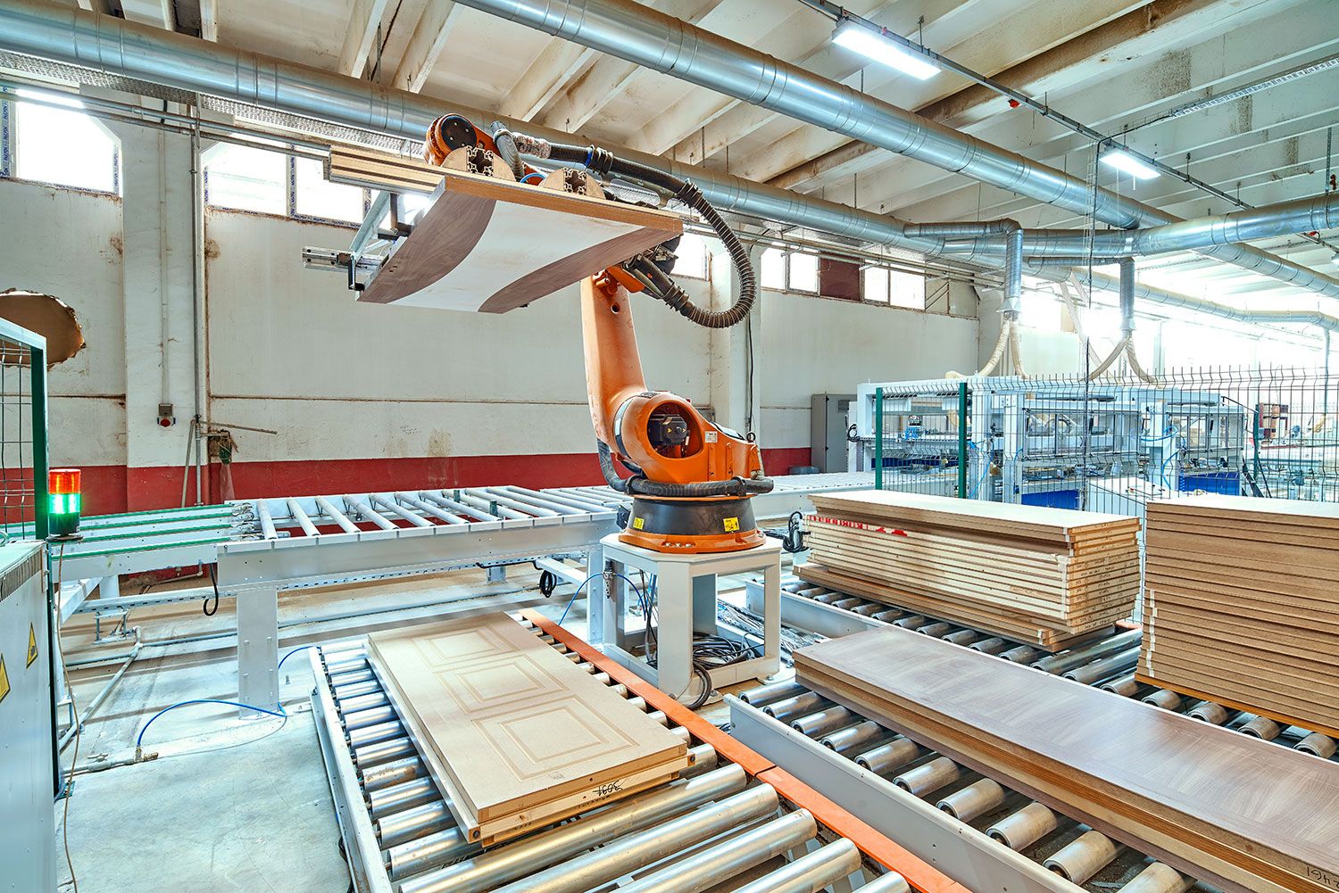 Türkiye imalat sanayi fabrika üretim hattı