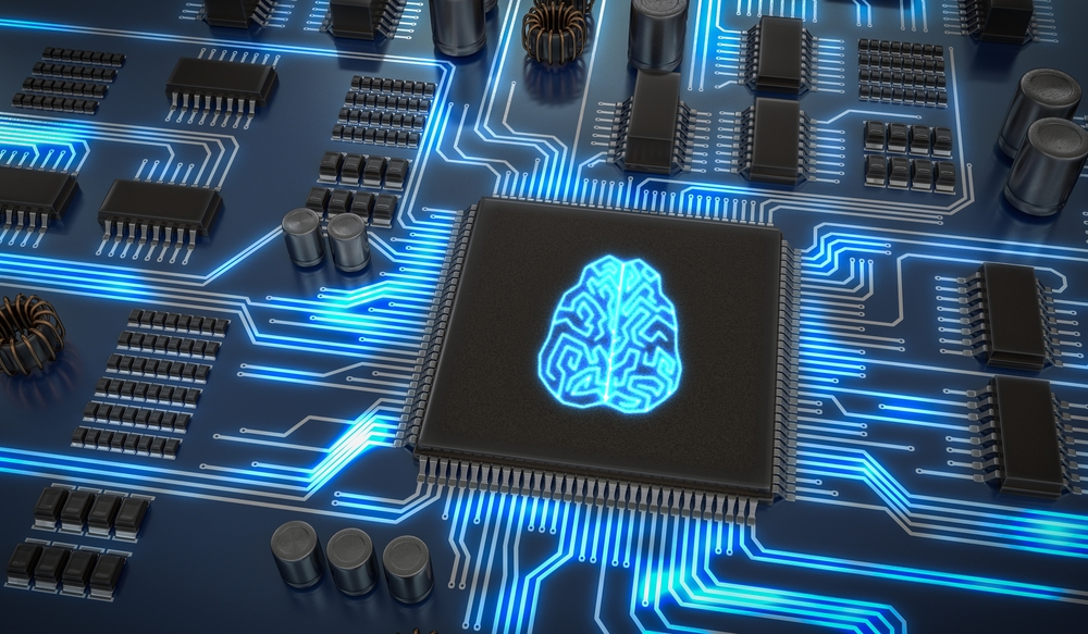 Neuromorphic processor microchip