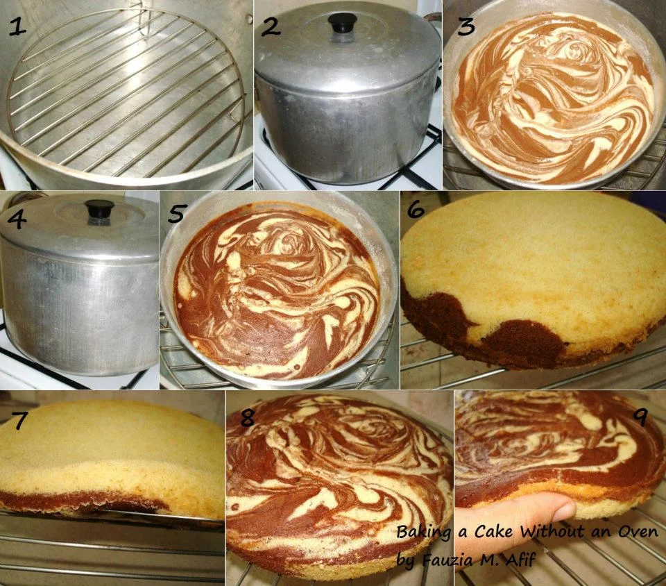 Cake – Baked Without an Oven – Fauzia's Kitchen Fun