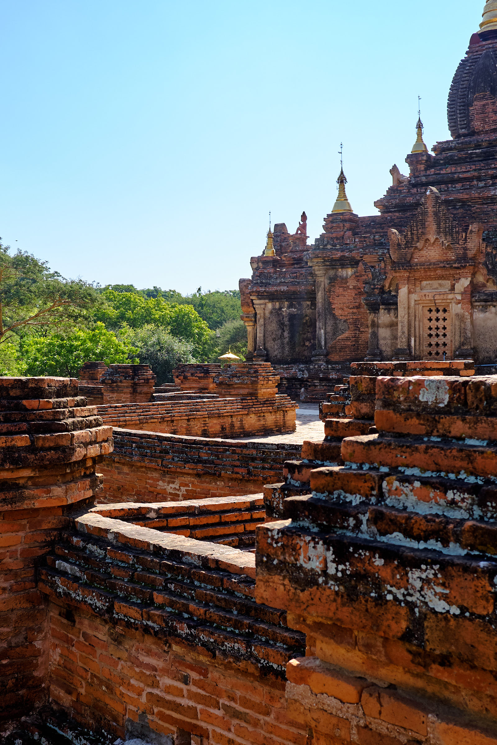 Bagan temples archaeological site in Myanmar
