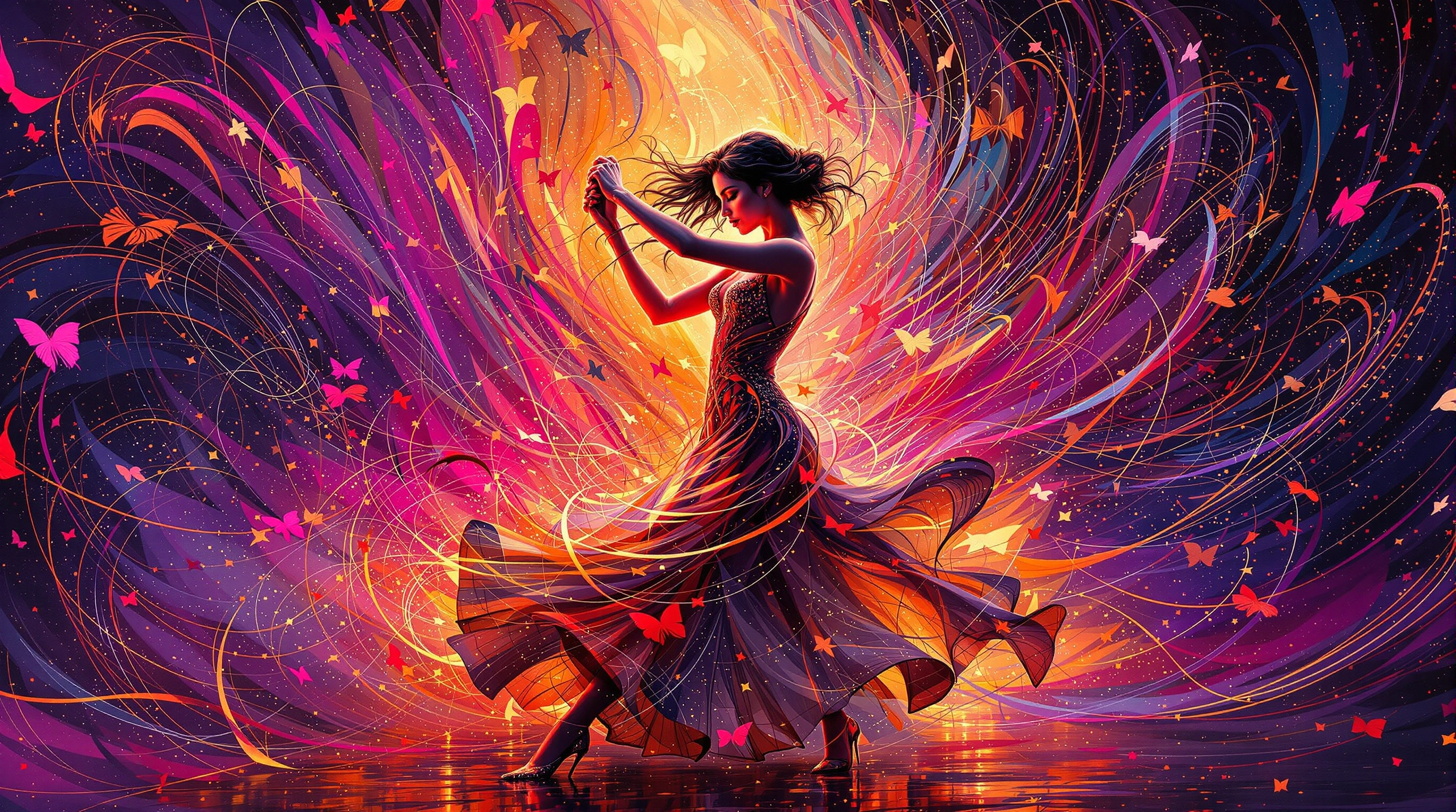 AI art demonstrating multiple artistic styles combined