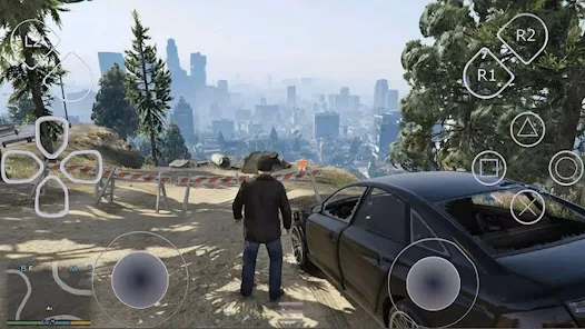 GTA 5 Mobile Touch Controls Interface
