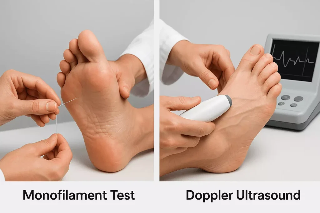 Foot Doppler Test