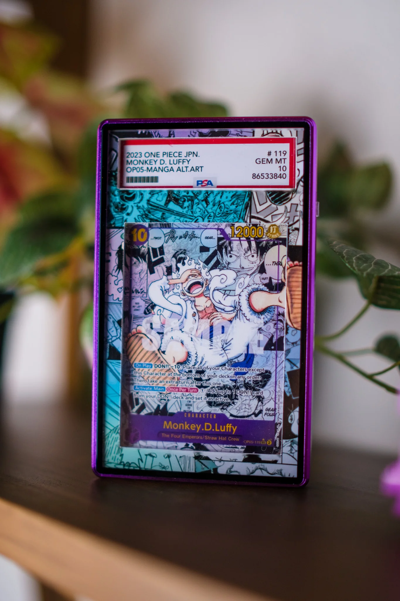 Luffy Manga OP05 PSA CGC Beckett | Display Case Extended Art for Grade –  GeeksStop