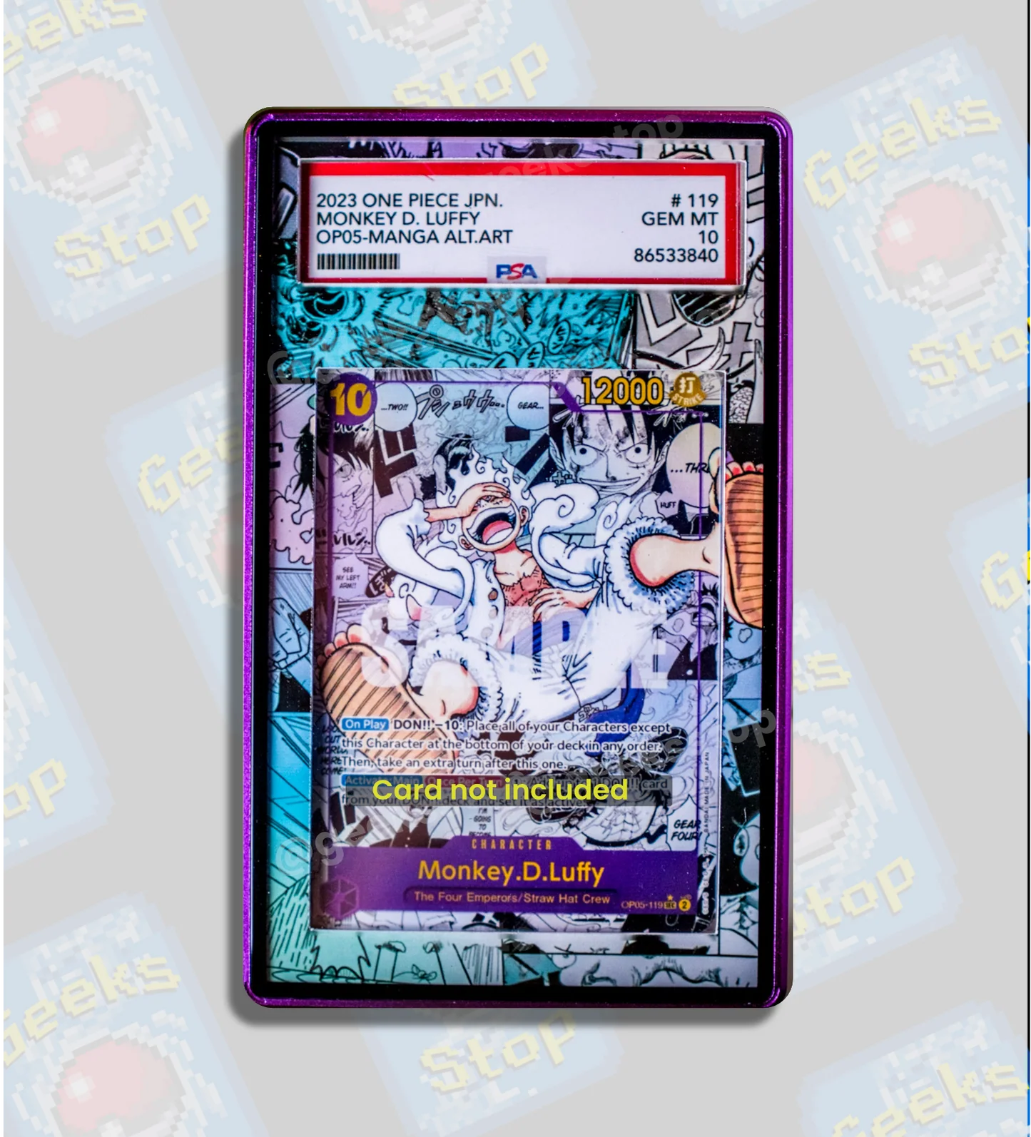 Luffy Manga OP05 PSA CGC Beckett | Display Case Extended Art for Grade –  GeeksStop