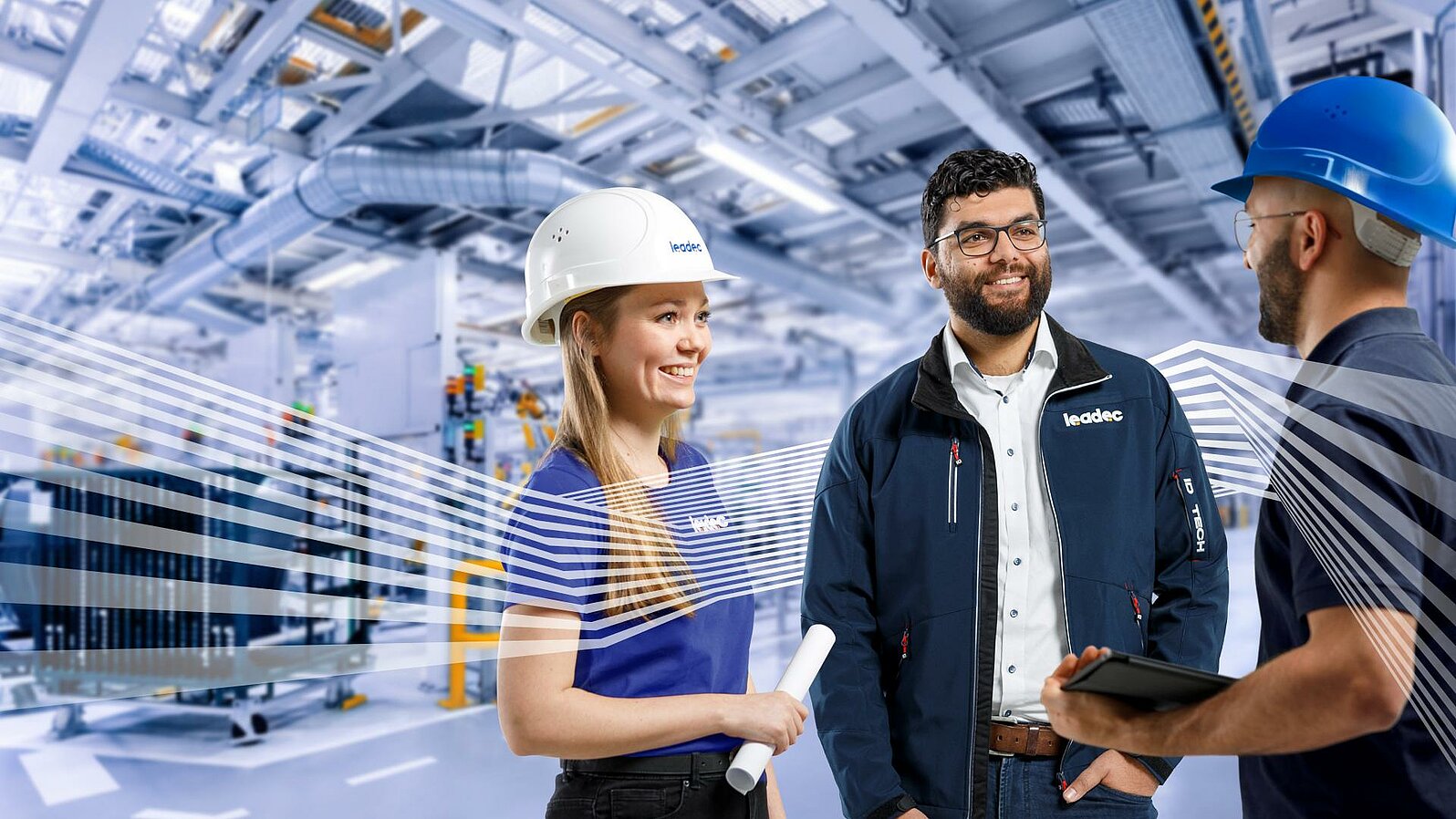 Students in vocational training at a German university of applied sciences