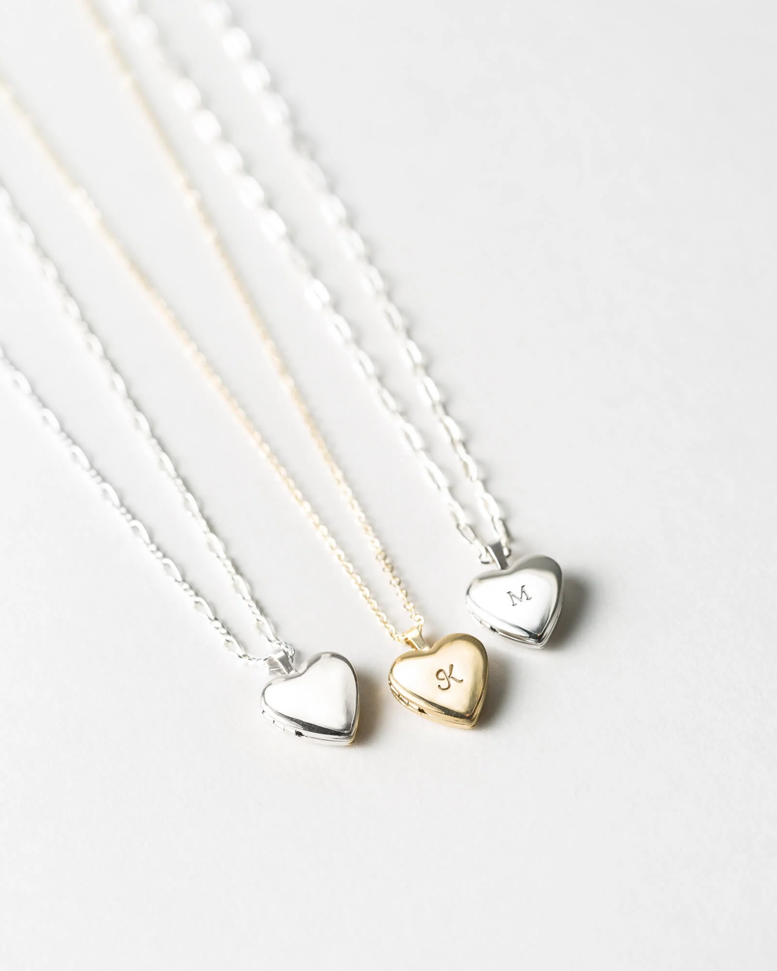 Sterling Silver Fingerprint Heart Locket