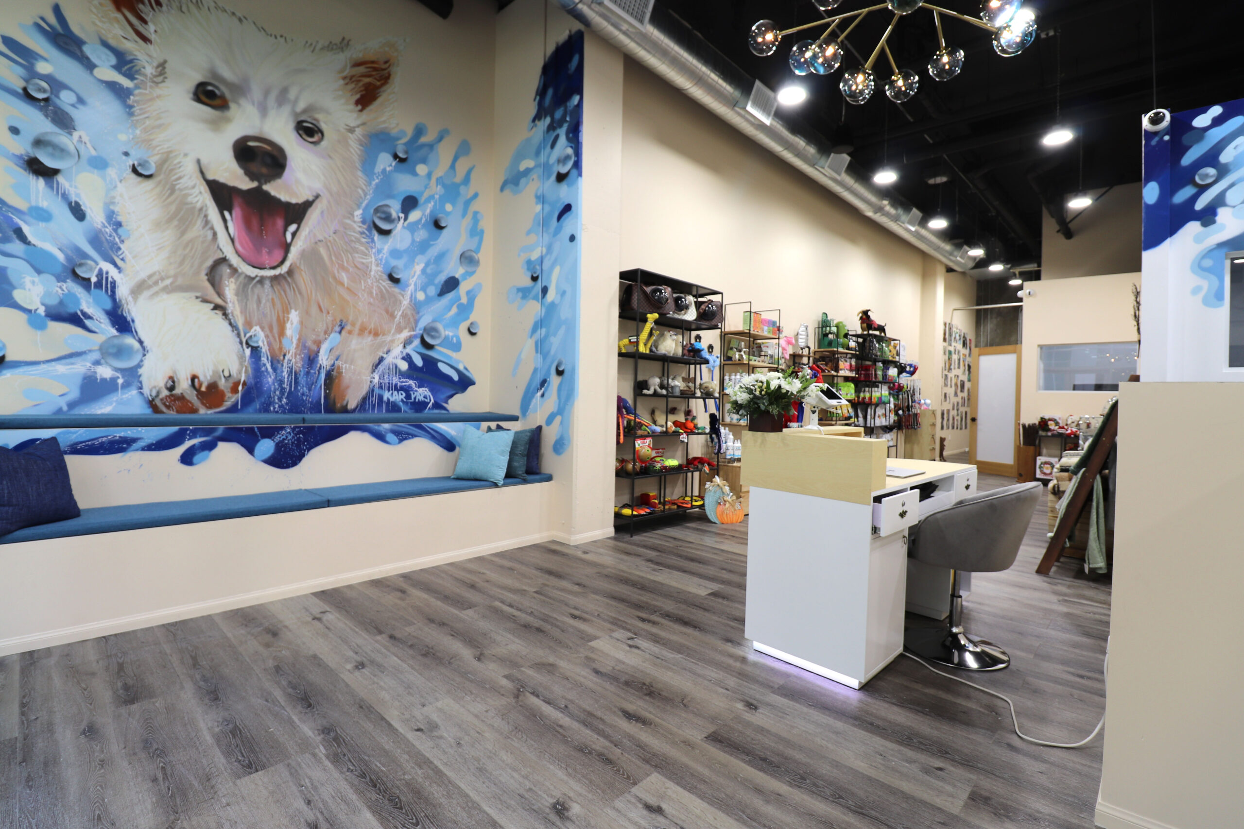 Professional grooming salon