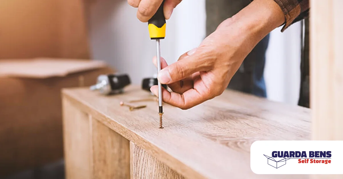 Desmontagem e Montagem no Jardim Aquárius