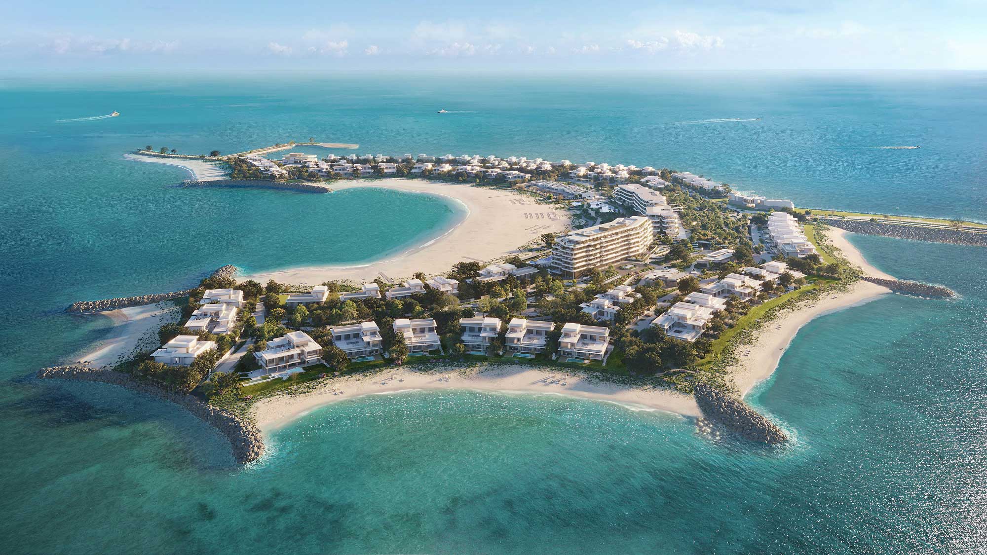 Luxury island resort