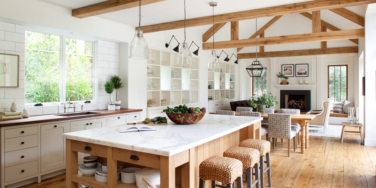 Open bright kitchen remodel Austin