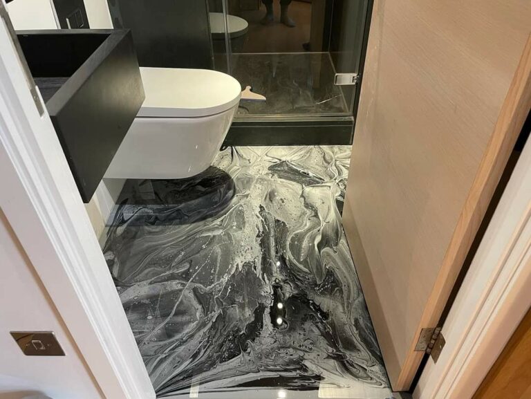 Bathroom Epoxy Floor