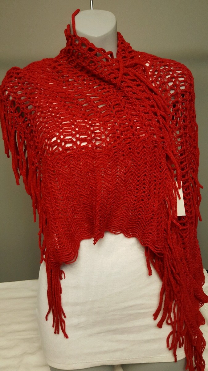 2 Scarves Women's Fashion Accessory Red Black Trendy Hip Selena Gomez Gift Idea | eBay