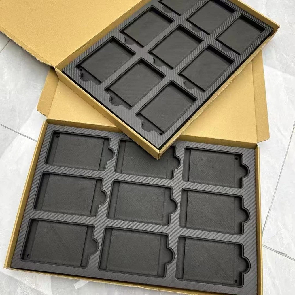 Chronogard Wall Display for Graded Cards 9 Slot Carbon Fibre Foam Frame | eBay