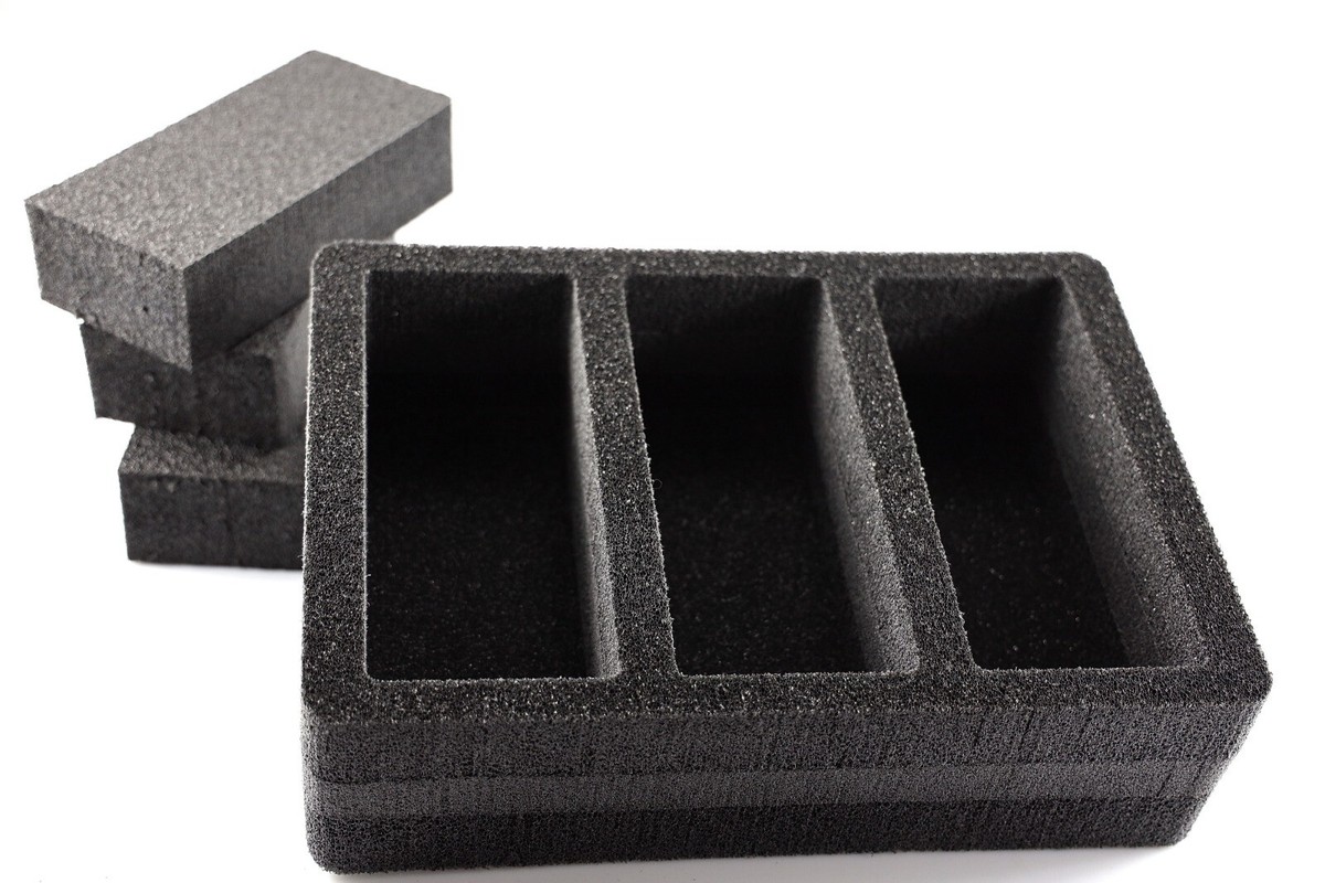 New Card Collectors foam insert fits your Harbor Freight Apache 3800 case  +name | eBay