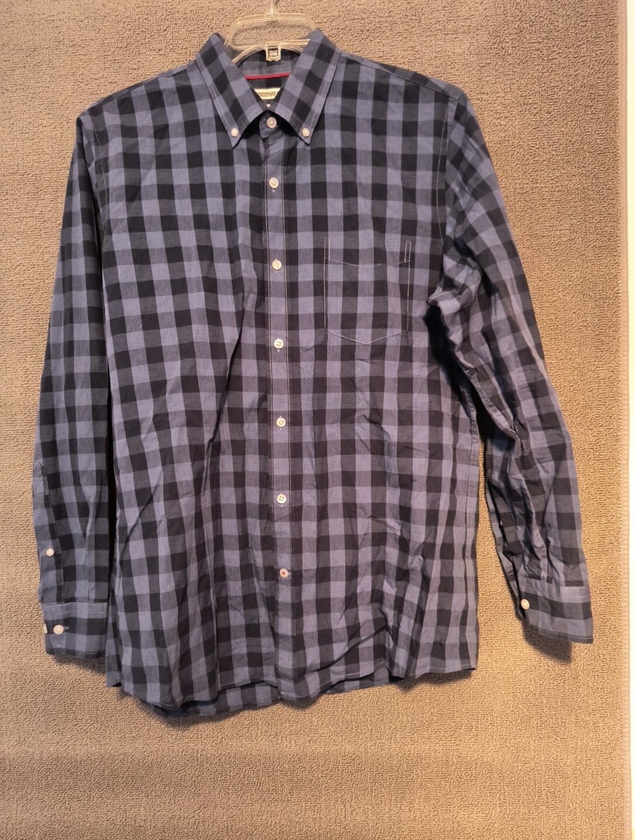 Goodthreads Men's Slim-Fit Long-Sleeve Plaid Shirt