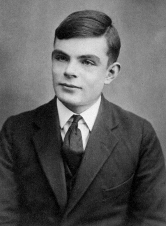 Alan Turing portresi