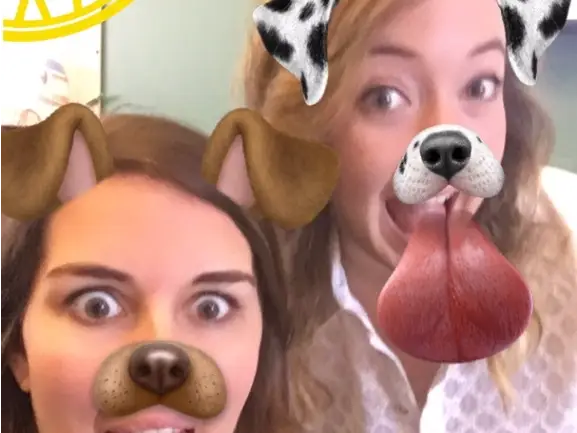 Filtro de cachorrinho do Snapchat 2016 nostalgia viral tendência 2026