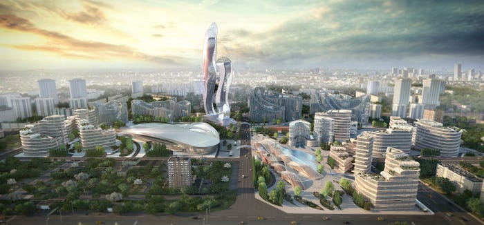 NDIAMSYL PEYE Futuristic City