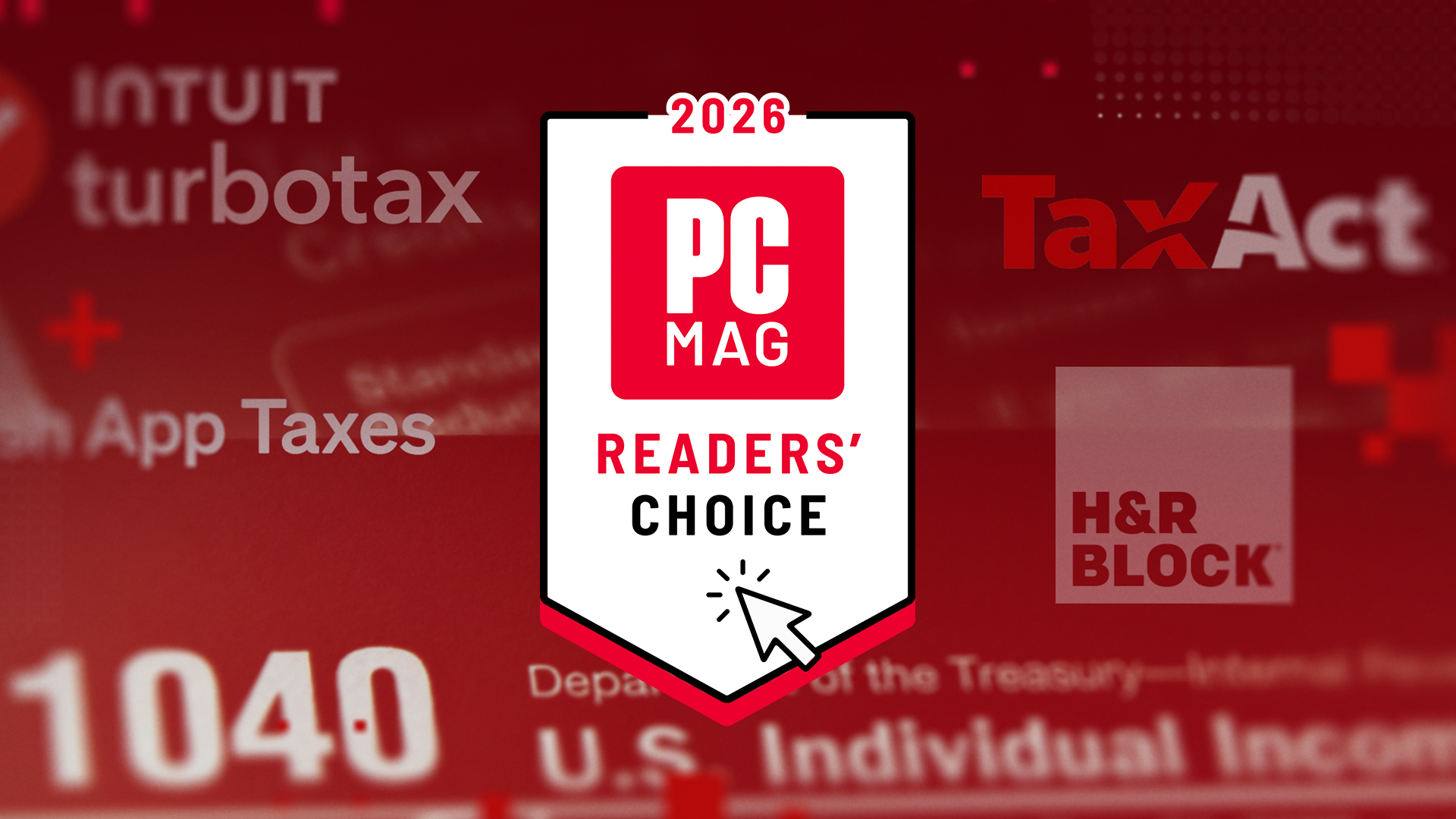 PCMag Readers Choice 2026 tax software comparison badge