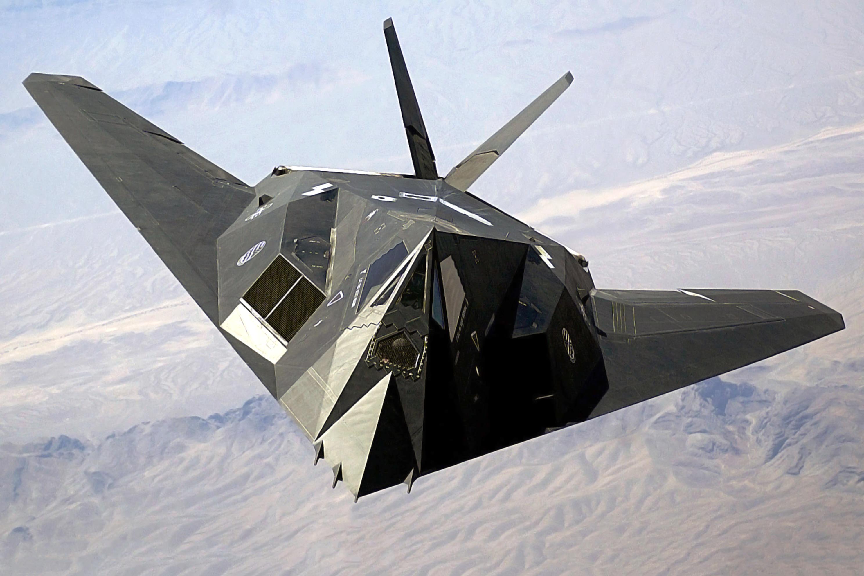 Stealth aircraft shape design