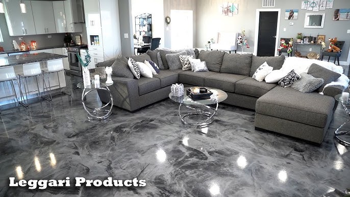 Metallic Living Room