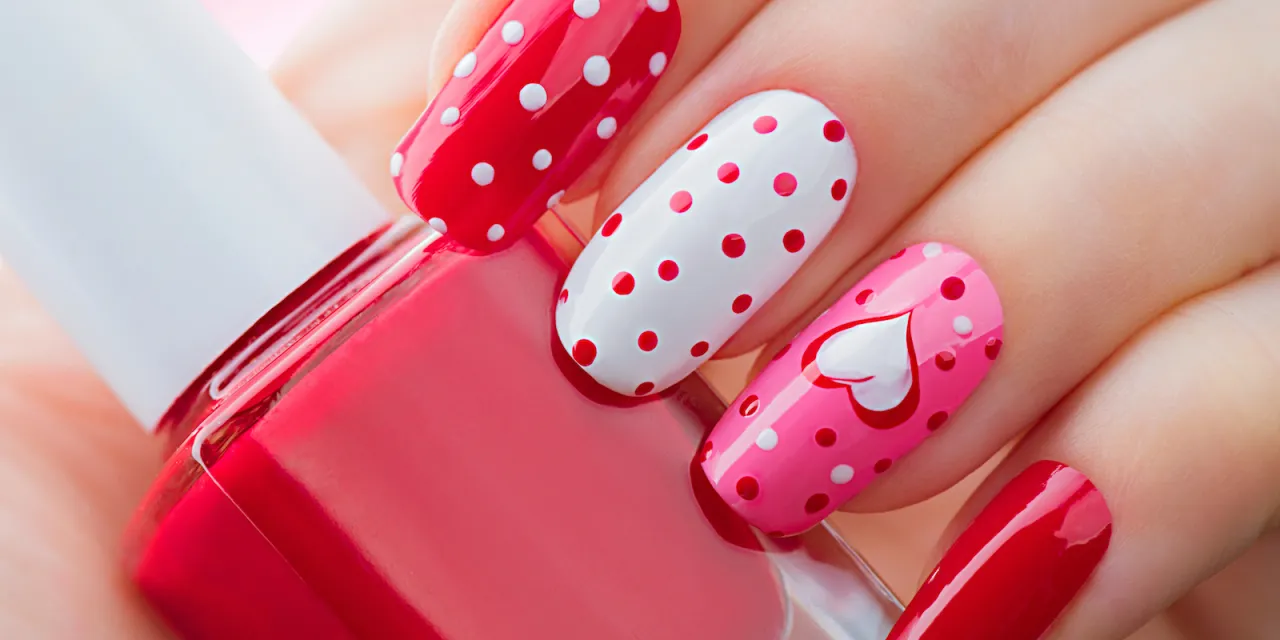 Polka Dot Hearts