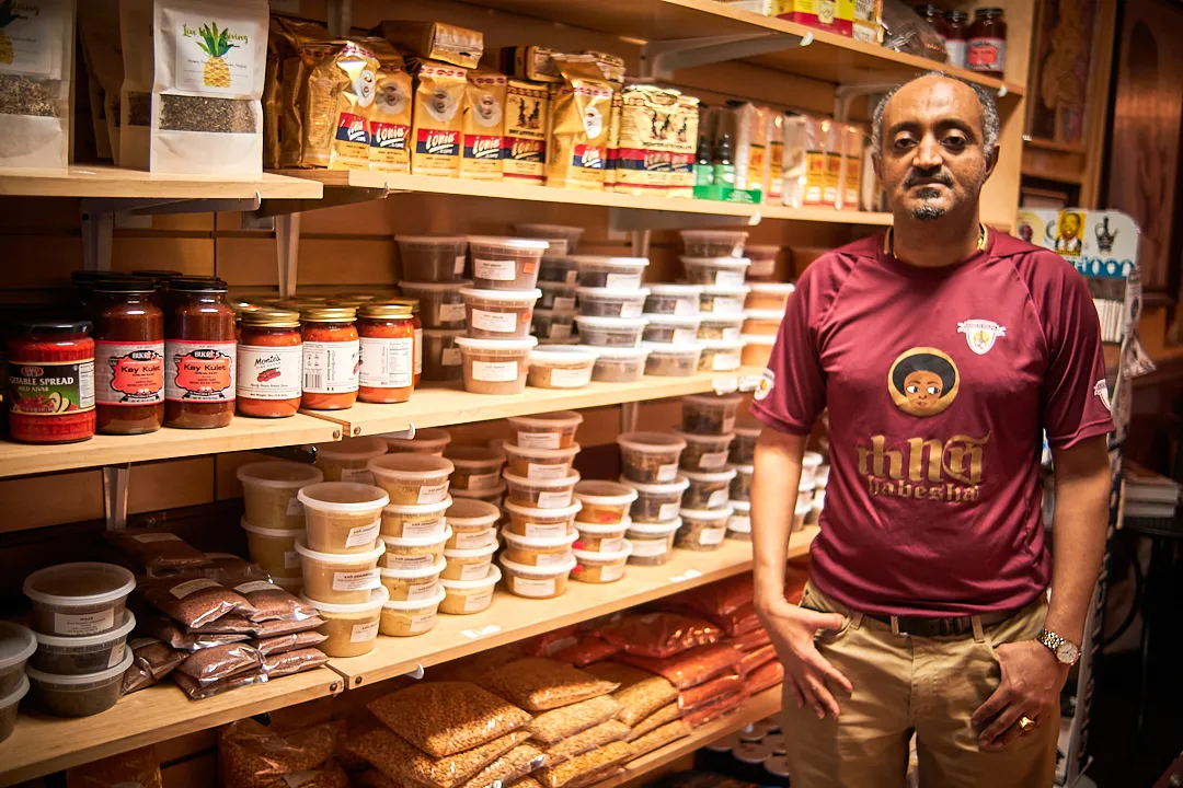 Ethiopian restaurant owner