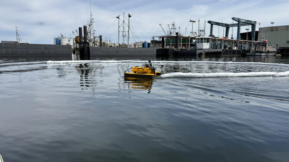 Robotic system in safe harbor state