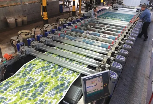 Dyeing and finishing of bedsheet fabric