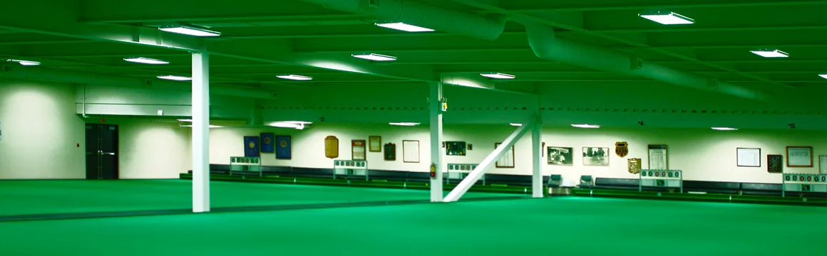 St. Patrick's Bowling Club interior facility