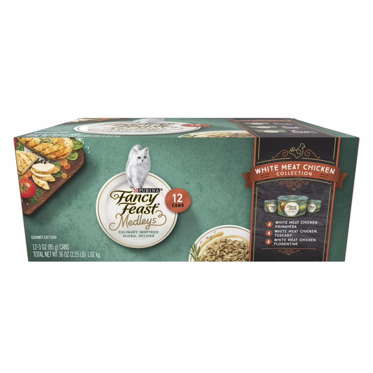 Wellness Complete Health Grain-Free Wet Canned Cat Food, Chicken Pate, 24 Cans