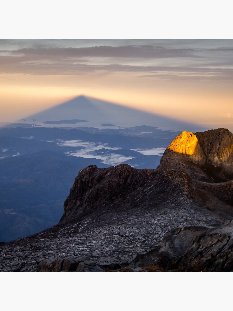 Mount Kinabalu summit at dawn