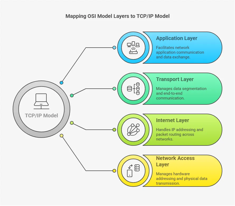 TCP/IP Model 4 Layers